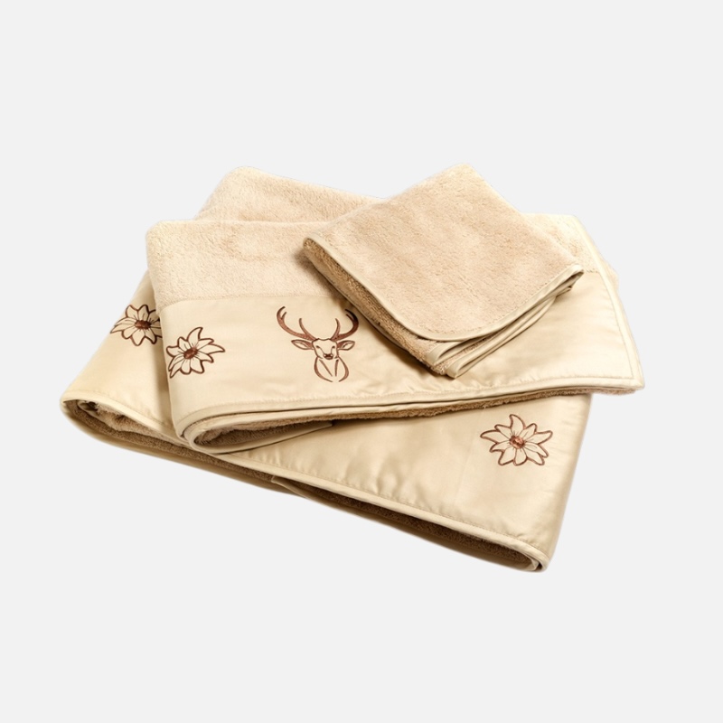 Set asciugamani da bagno 100% cotone Made in Italy