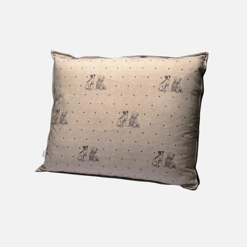 Dog bed cushion