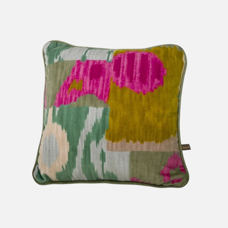 Pierre Frey Fabric Cushions with Abstract Design