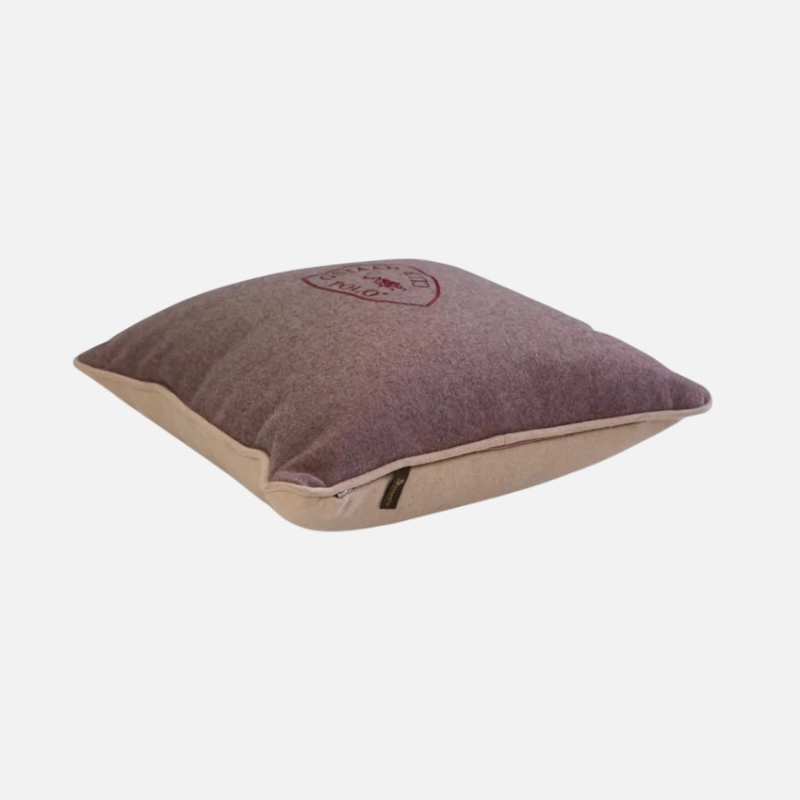 Cuscini Polo Gstaad - Rosa e Bordeaux 45 x 45 - Fine Serie